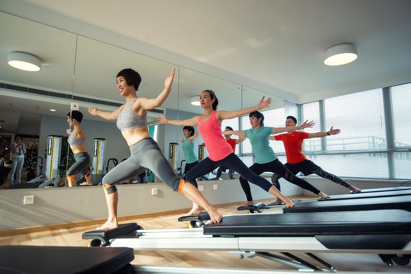 Pilates mat exercises